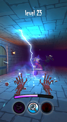 Demon Rush | Blue Monster - Screenshot 1