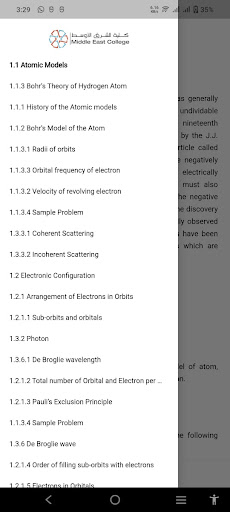 Atomic and Quantum Physics Screen 3