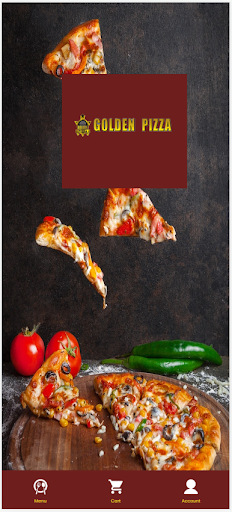 Android application Golden Pizza Consett screenshort