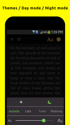 Android application Principles of Philosophy screenshort