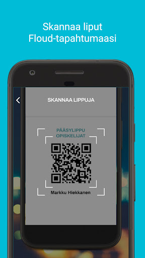 Android application Floud Check-in screenshort