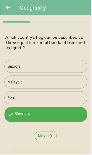 Quizz Screen 3