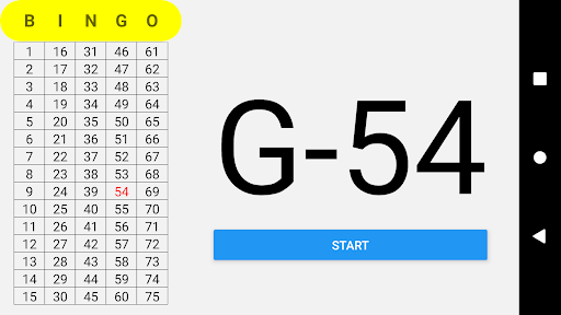 Bingo Singer Screen 2