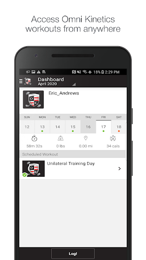 Android application Omni Kinetics screenshort