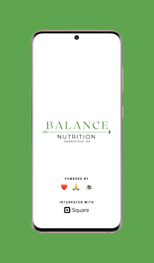 Android application Balance Nutrition screenshort