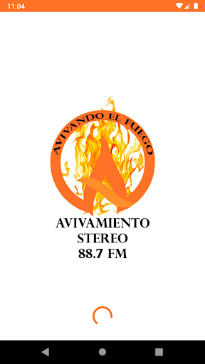 Android application Avivamiento Stereo screenshort