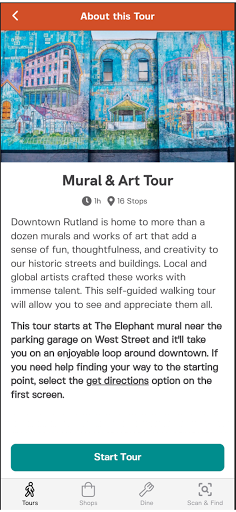 Android application Downtown Rutland screenshort