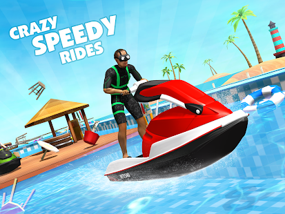 JetSki Water Slide Race Game 1.0 APK screenshots 6