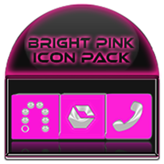 Bright Pink Icon Pack apk