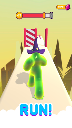 لعبه Blob Runner 3D apk مهكر2