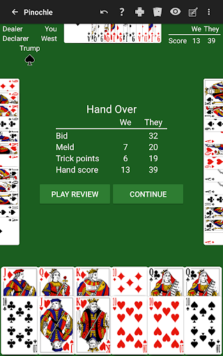 Pinochle by NeuralPlay screenshots 13