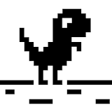 Dino Hurdles: Pixel Dinosaur icon