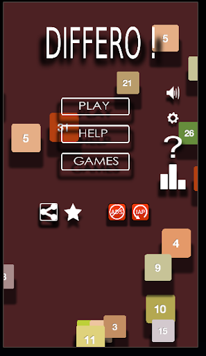 Android application Differo! A hard math puzzle ch screenshort