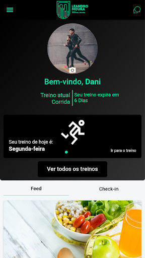 Android application Squad Leandro Moura screenshort