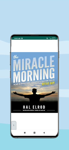 Android application The Miracle Morning Ebook screenshort