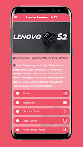 Lenovo Smartwatch S2 Guide