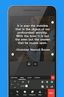 Quote Creator Screenshot