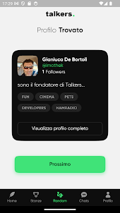 Talkers - Chatrooms app