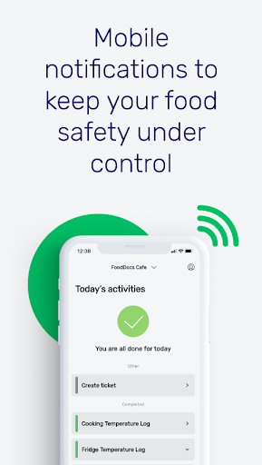 FoodDocs | Food Safety System Screen 2