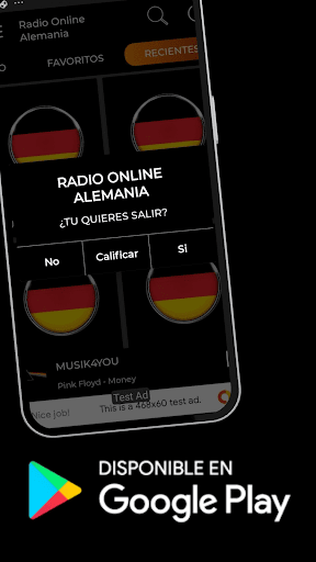 Radio Online Alemania Screen 2