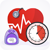 Blood Sugar & Blood Pressure Tracker icon