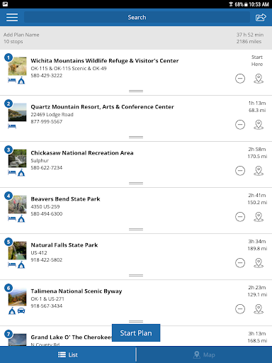 Screenshot of TravelOK