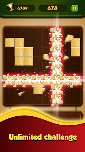 Block Puzzle Wood Classic 1010 Screen 2