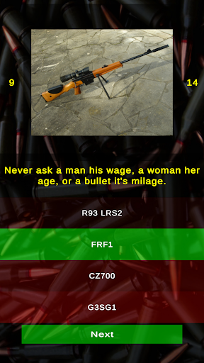 Marksman Sniper Rifle Quiz