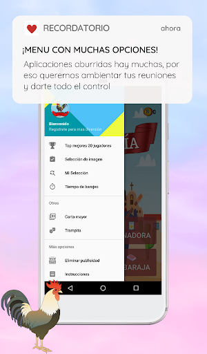 Mexican lottery deck screenshot 7