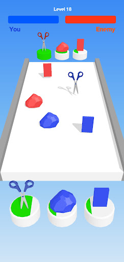 Android application Rock Paper Scissors Battle screenshort