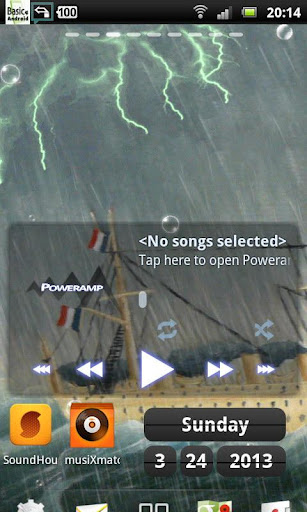 thunderstorm cruise ship lwp Screen 2