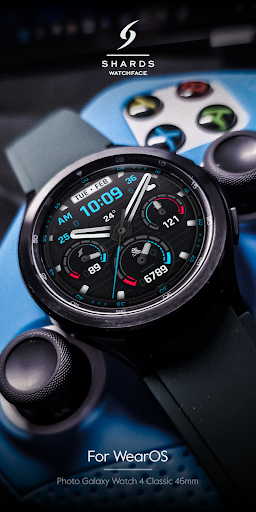 SH036 Watch Face, WearOS watch Screen 3