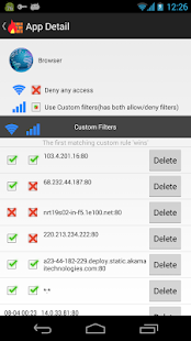 NoRoot Firewall Varies with device screenshots 2