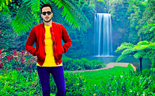 Waterfall photo editor frames Screen 3