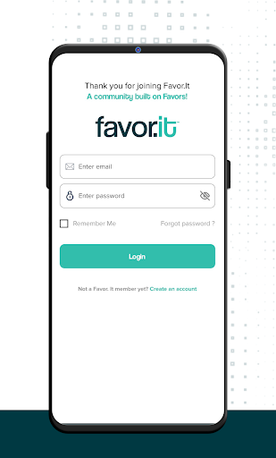Favor-it Screen 2