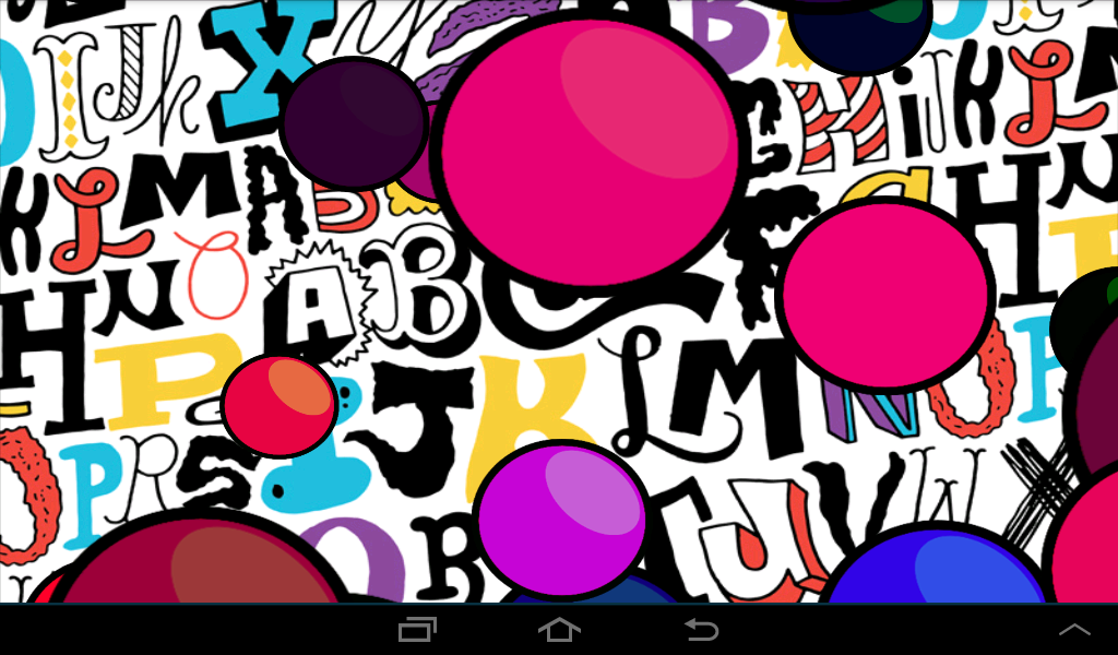 Android application Soap Bubble Pop screenshort
