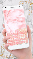 screenshot of Glitter Marble Theme