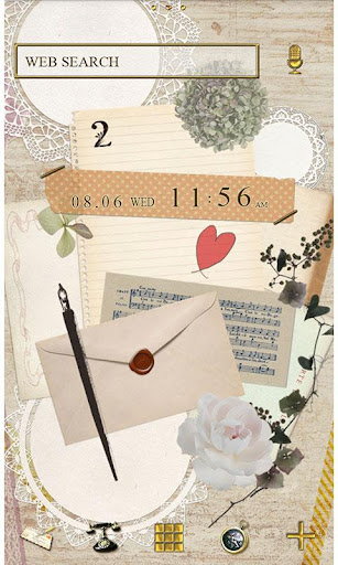 Android application Natural Theme-Love Letter- screenshort