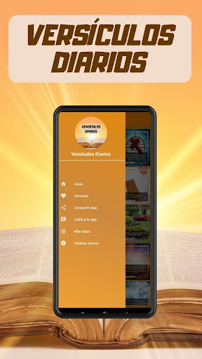 Android application Versiculos Diarios screenshort