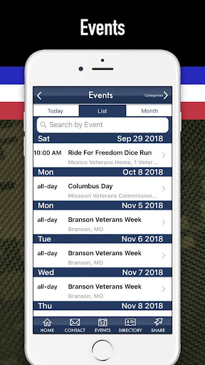 Missouri Veterans Commission Screen 3