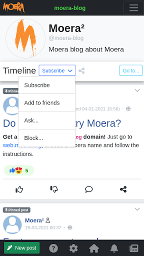 Moera Screen 2