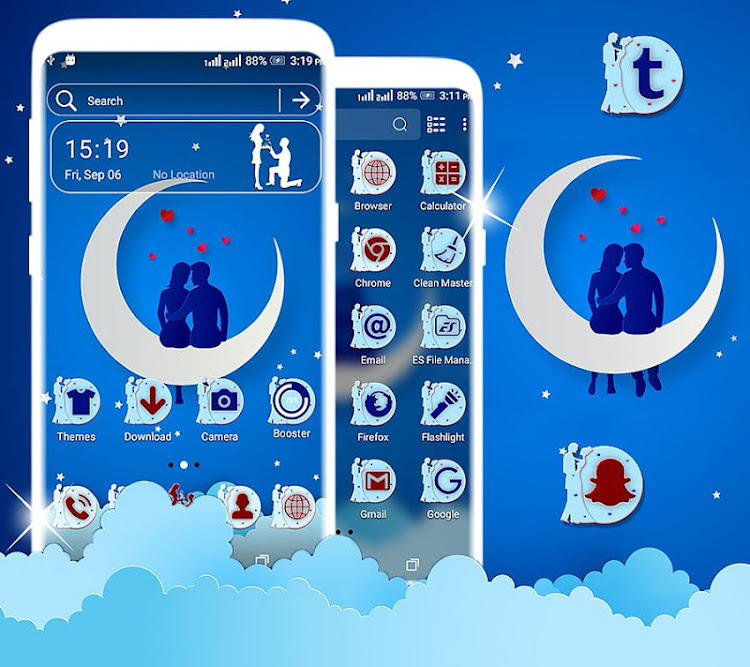 Couple Love Launcher Theme - 2.9 - (Android)