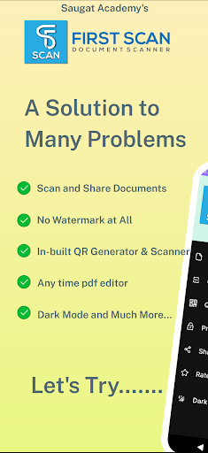 Android application First Scan Doc Scanner No WM screenshort