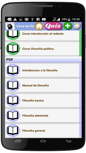 Curso de Filosofía Screen 3