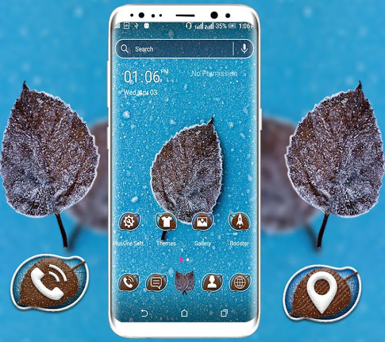 Leaf Launcher Theme - 2.4 - (Android)