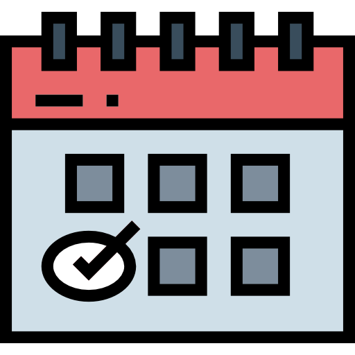 Calendrier Poste 3x8 logo