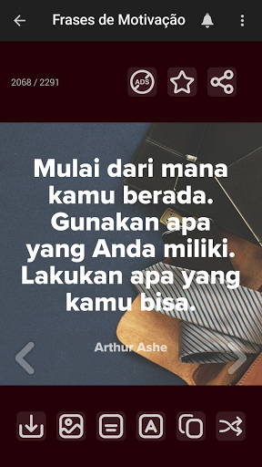 Motivational Quotes Screen 3
