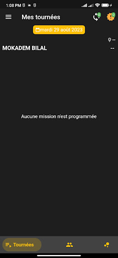 Android application AlphaDIS Livraison screenshort