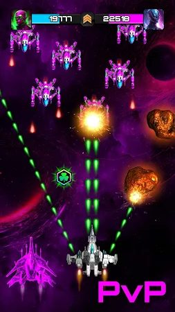 Game screenshot Galactic Wars：宇宙戦闘 apk download