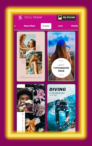 Story maker - status Editor